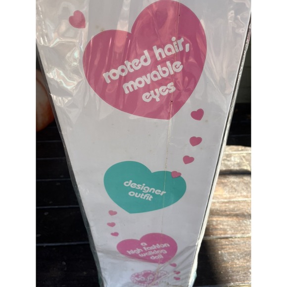 Vintage 1987 Lovee Doll Brunette Hair Wendy Companion 32" Fashion Walker NOS - Picture 6 of 16